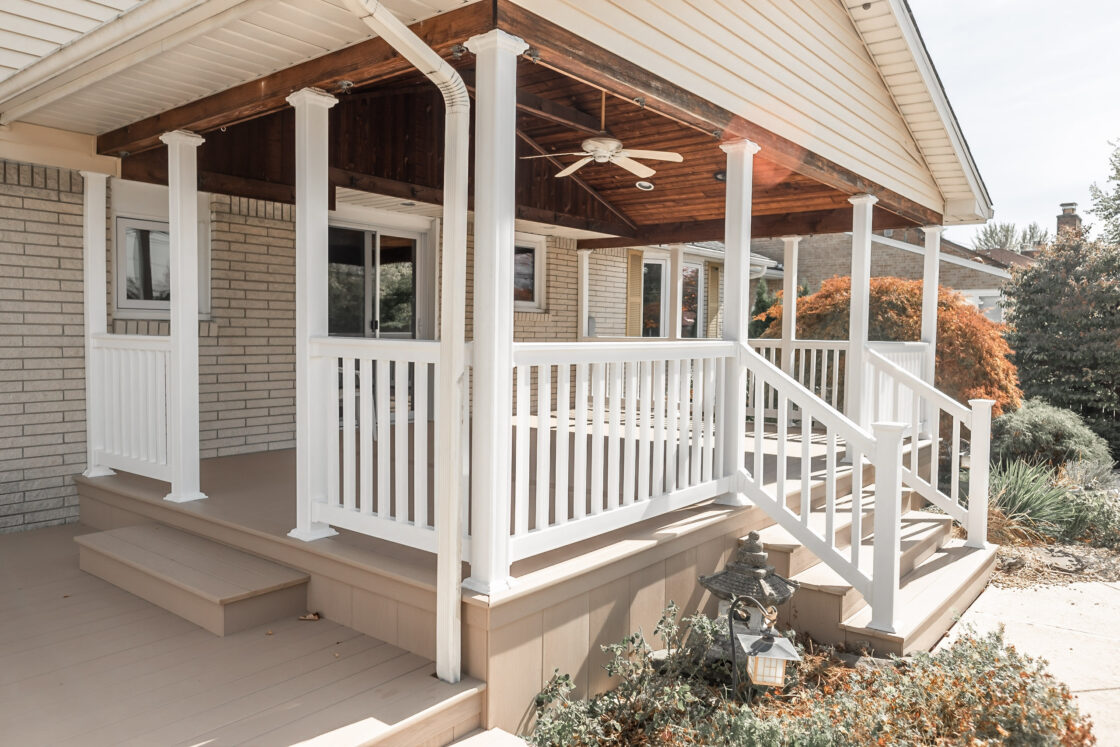 Vinyl Deck Railing Installation for Stairs A Guide to a Safe and