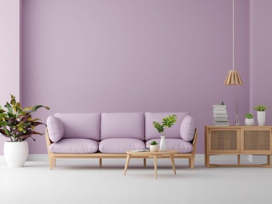 purple home decor