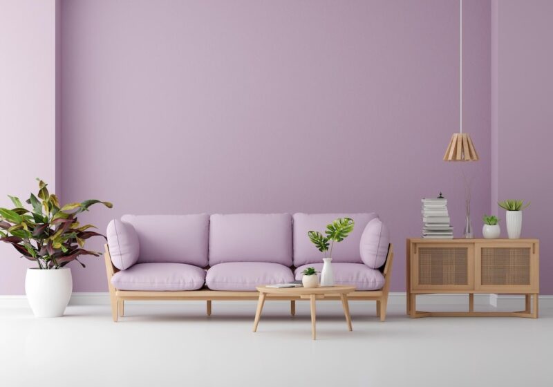 purple home decor